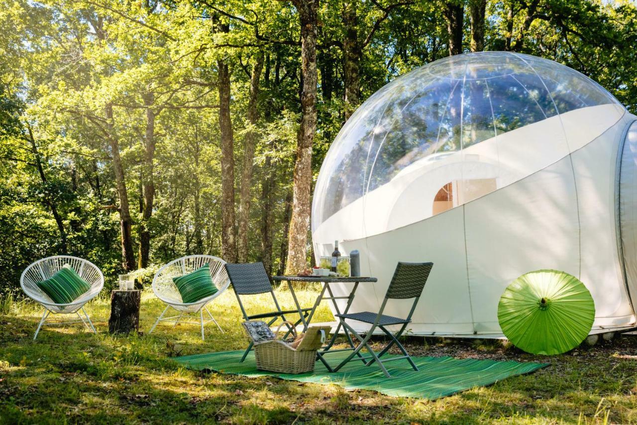 Somn'En Bulle Hotel Najac Bagian luar foto